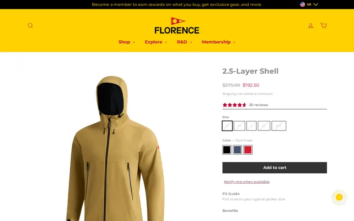 /collections/jackets/products/2-5-layer-shell — Florence Waikiki - Honolulu