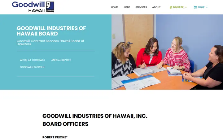 /about-goodwill/leadership/goodwill-industries-of-hawaii-board — Goodwill Store and Donation Center