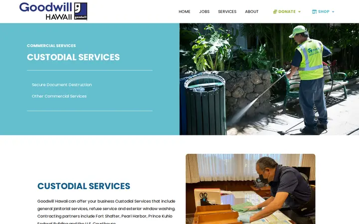 /commercial-services/custodial-services — Goodwill Store and Donation Center