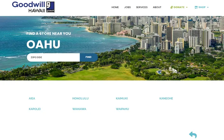/shop-goodwill-stores/shop-locations/oahu — Goodwill Store and Donation Center