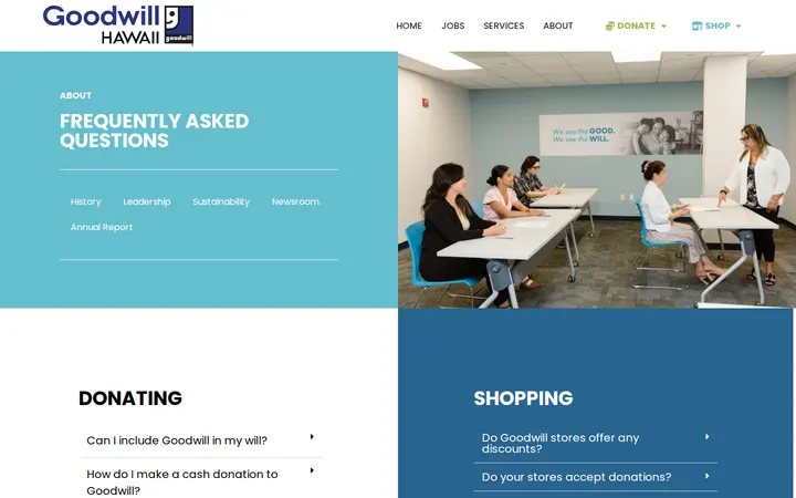/about-goodwill/faqs — Goodwill Store and Donation Center