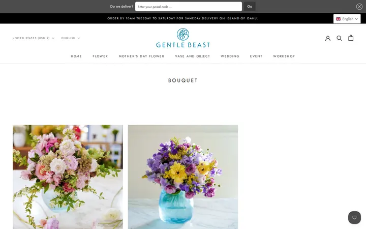 /collections/bouquet — Gentle Beast Flower