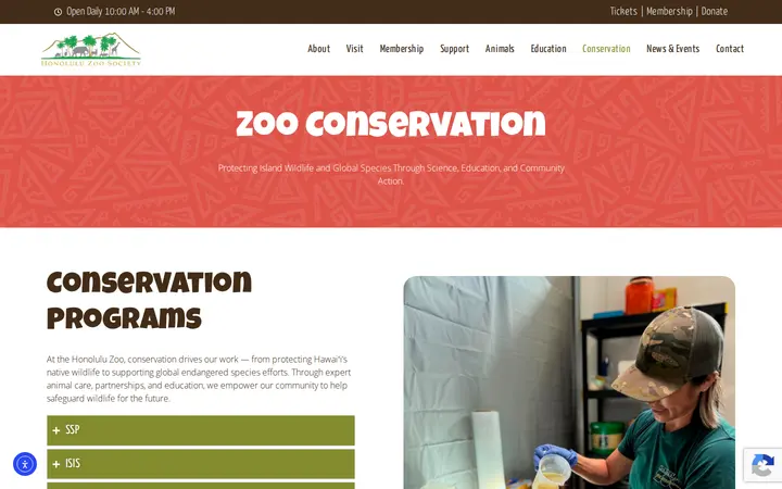 /conservation — Honolulu Zoo Gift Shop