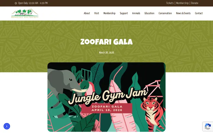 /zoofari-gala — Honolulu Zoo Gift Shop