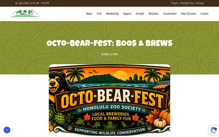 /octo-bear-fest-boos-brews — Honolulu Zoo Gift Shop