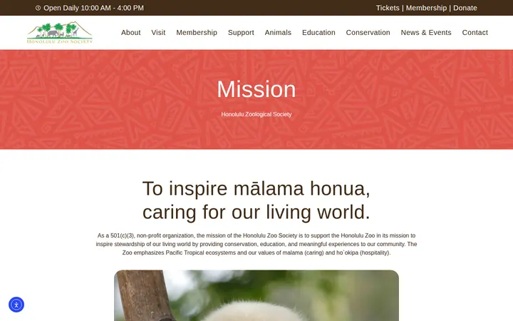 /about/mission — Honolulu Zoo Gift Shop