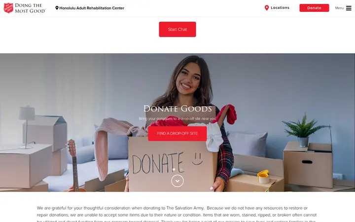 /honolulu_adult_rehabilitation_center/bulky-items — The Salvation Army Thrift Store & Donation Center