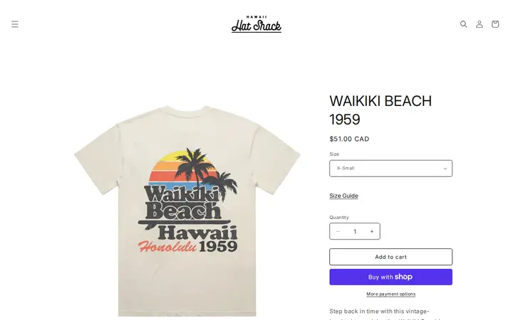 /products/waikiki-beach-1959 — Hawaii Hat Shack