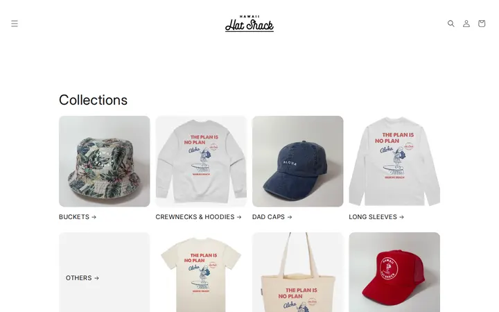 /collections — Hawaii Hat Shack