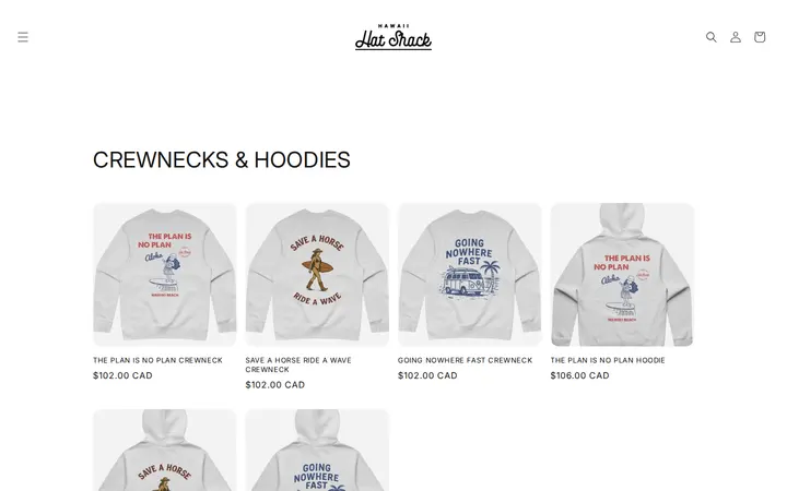 /collections/crew-necks-hoodies — Hawaii Hat Shack