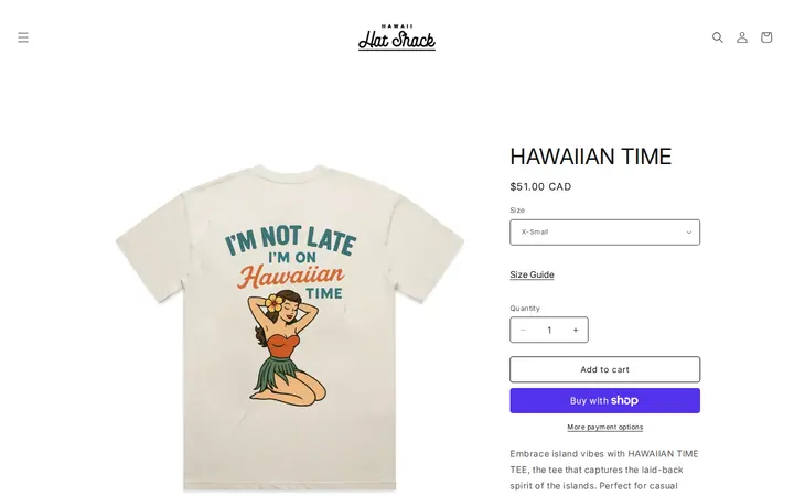 /products/hawaiian-time — Hawaii Hat Shack