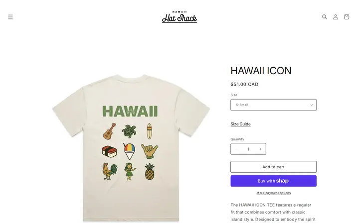 /products/hawaii-iconic-t-shirts — Hawaii Hat Shack