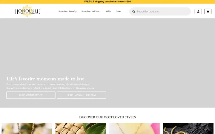 Homepage — Honolulu Jewelry Company