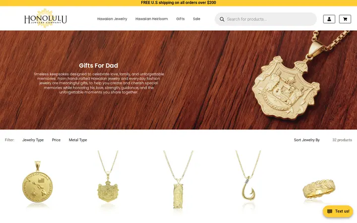 /Hawaiian-Jewelry/gifts-for-dad — Honolulu Jewelry Company