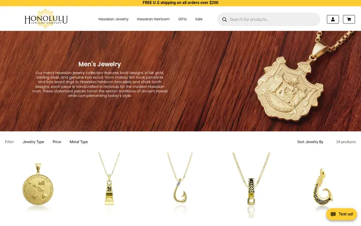 /Hawaiian-Jewelry/mens-jewelry — Honolulu Jewelry Company