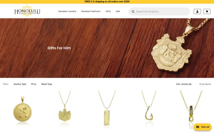 /Hawaiian-Jewelry/gifts-for-him — Honolulu Jewelry Company