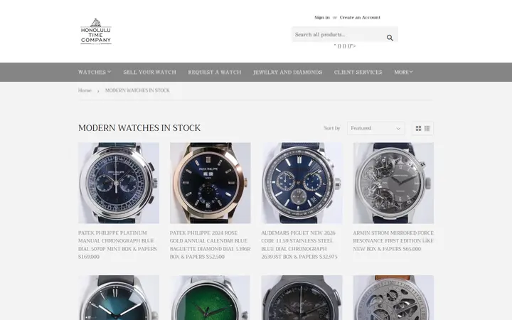 /collections/watches — Honolulu Time Co.