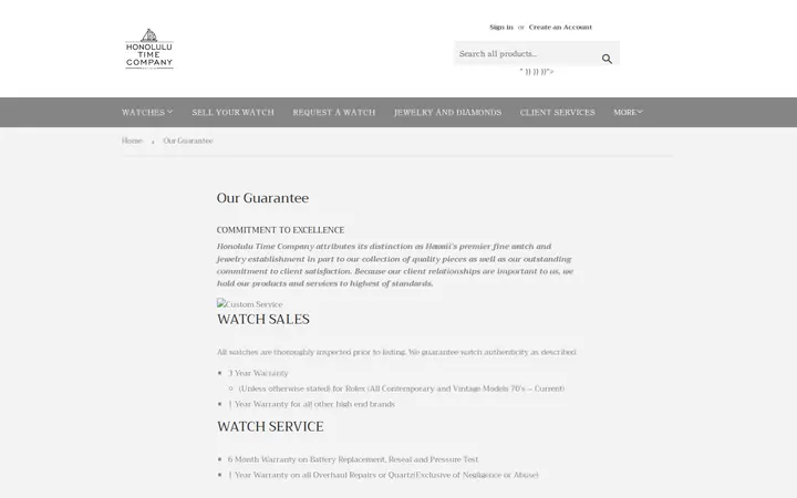 /pages/our-guarantee — Honolulu Time Co.