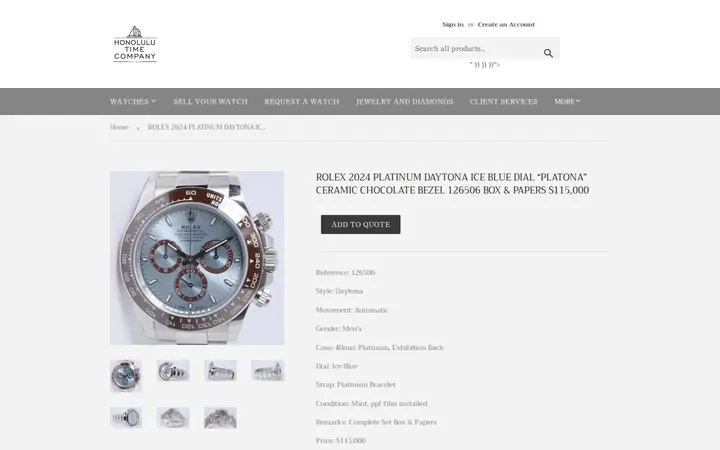 /products/126506-1 — Honolulu Time Co.