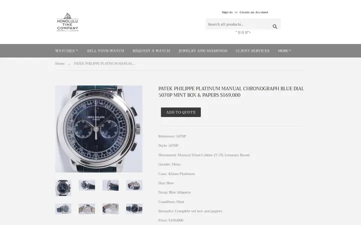 /products/5070p-1 — Honolulu Time Co.