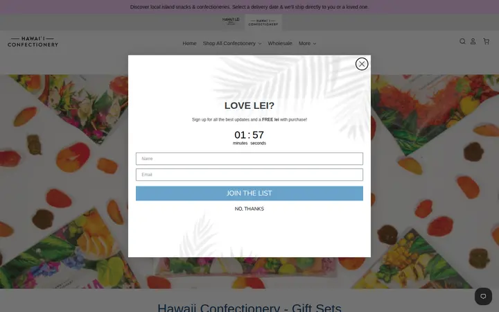 /collections/hawaii-confectionery-gift-sets — Hawaii Lei Stand