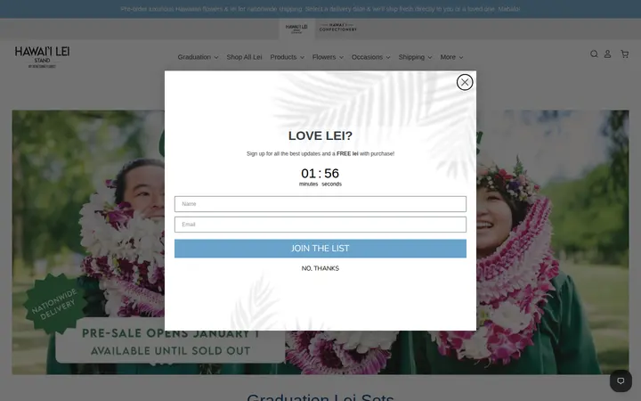 /collections/graduation-lei-sets — Hawaii Lei Stand