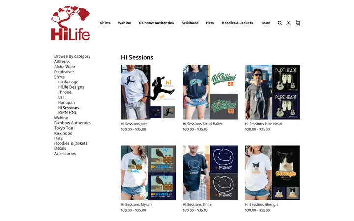 /shop/hisessions/36 — HiLife Clothing