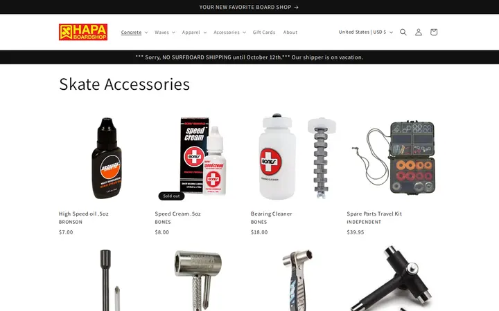 /collections/skate-accessories — Hapa BoardShop