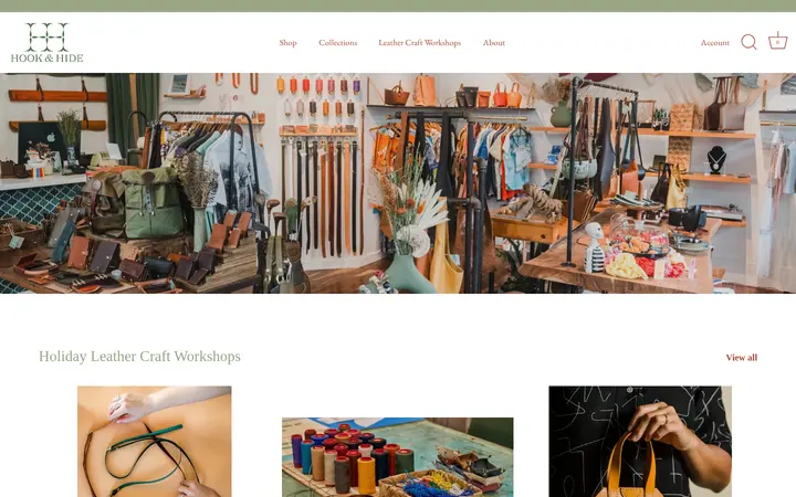 Homepage — Hook and Hide