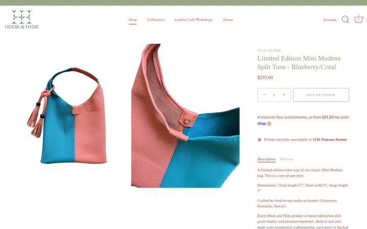 /collections/shop/products/limited-edition-mini-modena-split-tone — Hook and Hide