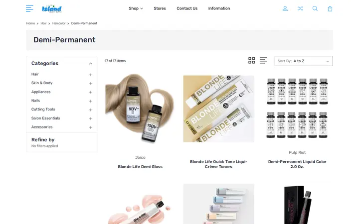 /shop/shop-categories/hair/haircolor/demi-permanent-1 — Island Beauty Supply