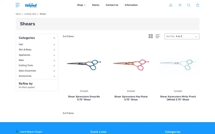 /shop/shop-categories/cutting-tools/shears — Island Beauty Supply