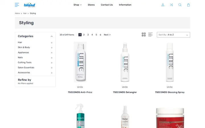 /styling — Island Beauty Supply