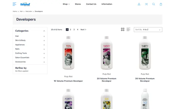 /shop/shop-categories/hair/haircolor/developers-1 — Island Beauty Supply