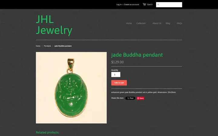/collections/pendants/products/jade-buddha-pendant — JHL Jewelry