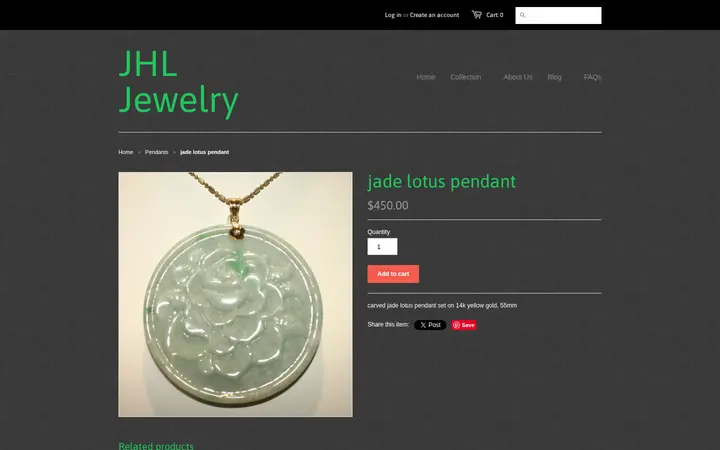 /collections/pendants/products/jade-lotus-pendant — JHL Jewelry