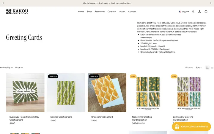 /collections/greeting-cards — Kakou Collective