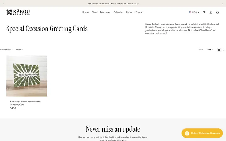 /collections/special-occasion-greeting-cards — Kakou Collective