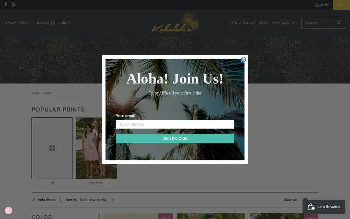 /collections/keiki — Kahulale'a