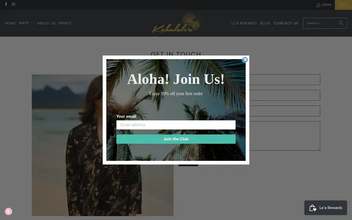 /pages/contact-us — Kahulale'a