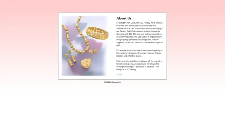 /about-us.html — K D Jewelry Inc