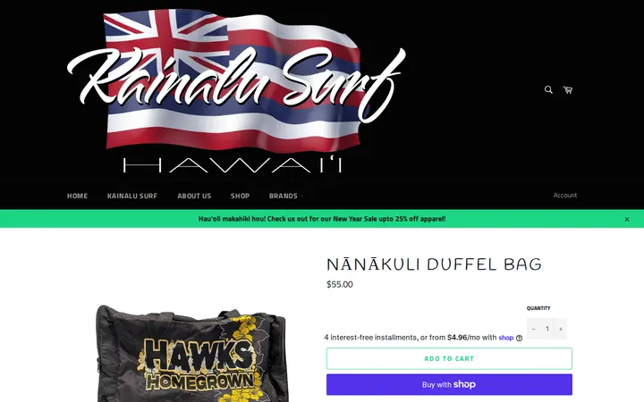 /products/nanakuli-duffel-bag — Kainalu Surf Shop