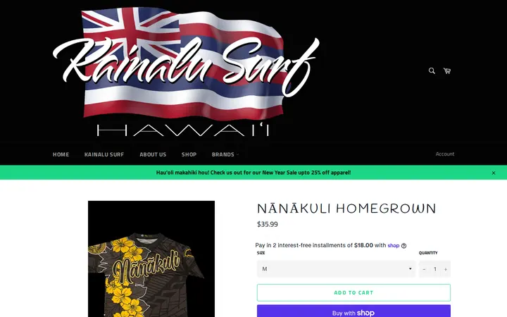 /products/nanakuli-homegrown — Kainalu Surf Shop