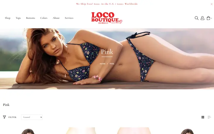 /collections/pink-collection — Loco Boutique