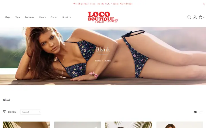 /collections/blank-designer-swimwear — Loco Boutique