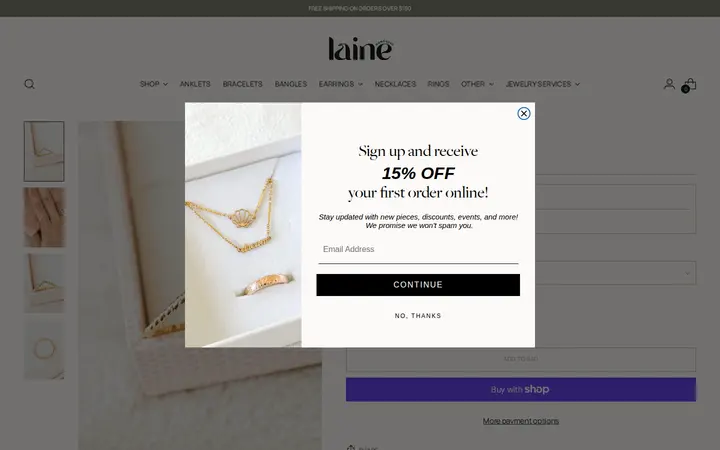 /collections/new-arrivals/products/chevron-halo-ring — Laine Honolulu