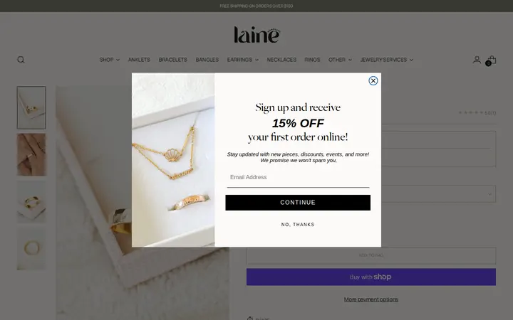/collections/new-arrivals/products/thick-hammered-ring — Laine Honolulu