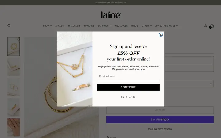 /collections/new-arrivals/products/intertwined-ring — Laine Honolulu