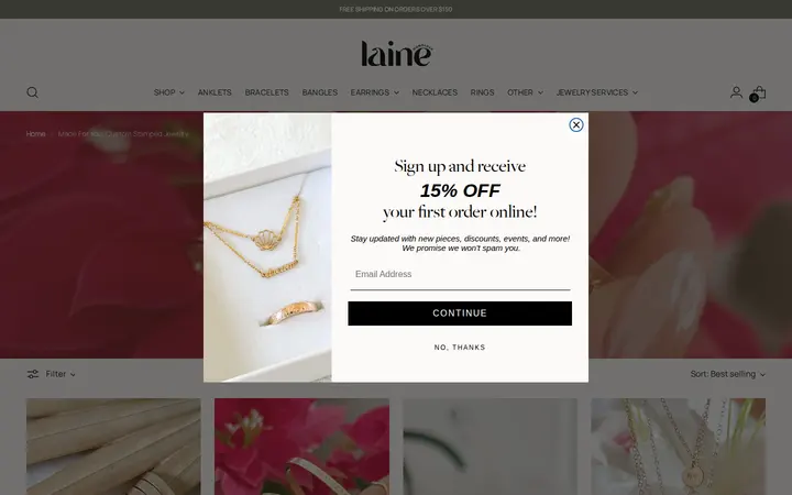 /collections/made-for-you-custom-stamped-jewelry — Laine Honolulu