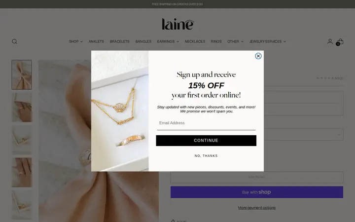 /collections/new-arrivals/products/blooming-ring — Laine Honolulu